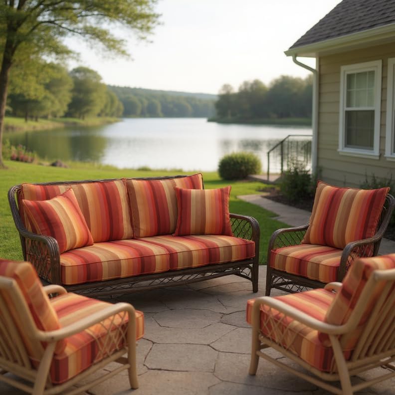 Astoria Sunset 12x20 Lumbar Pillows Set of 4