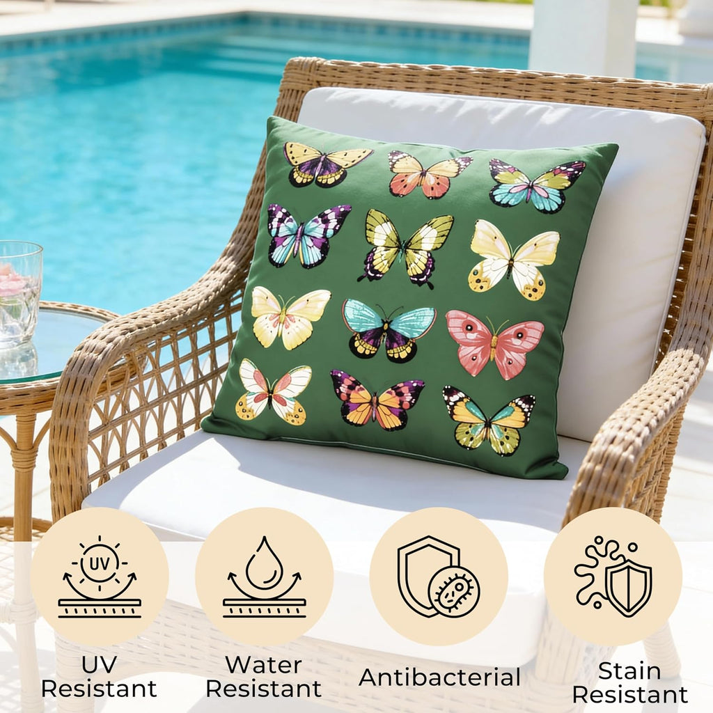 Boho outdoor pillow cover styles & care tips