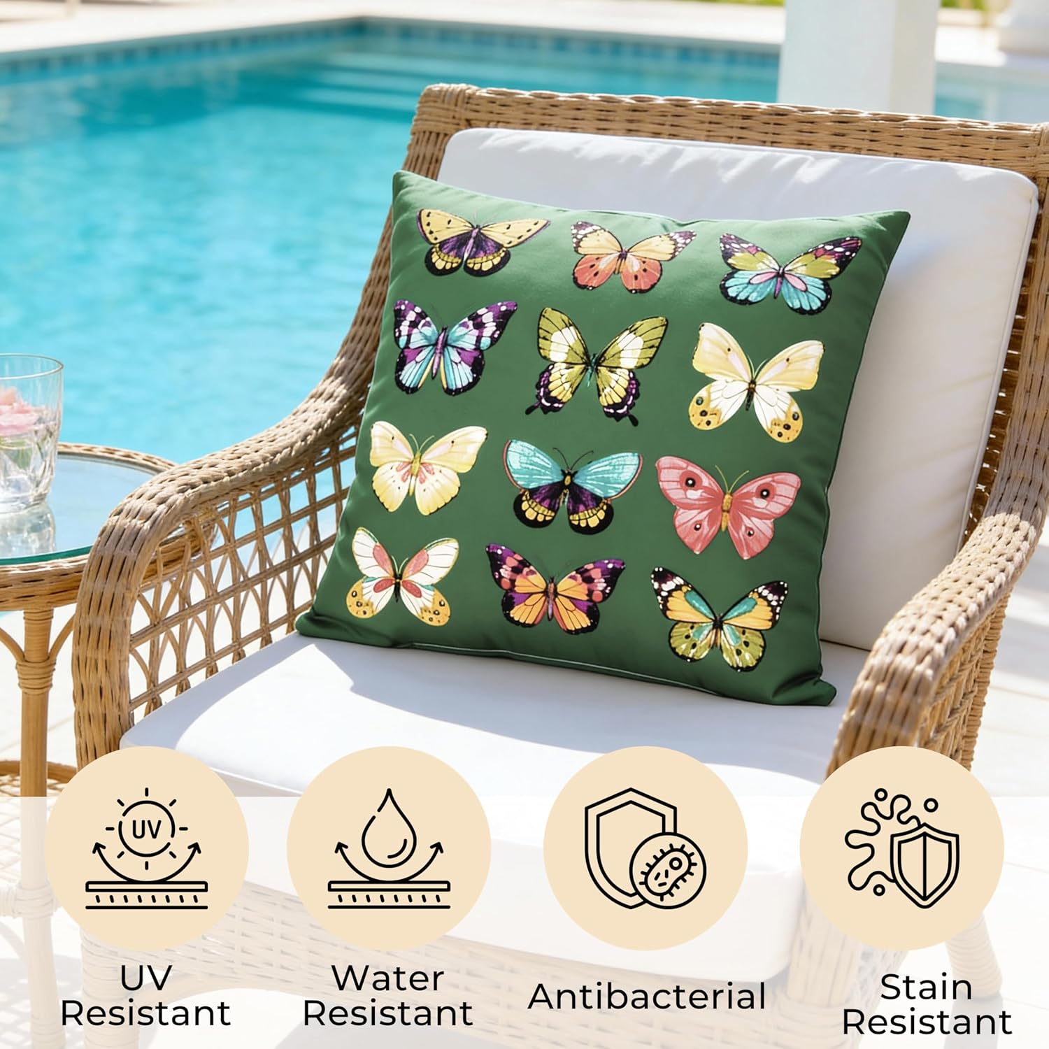 Boho outdoor pillow cover styles & care tips