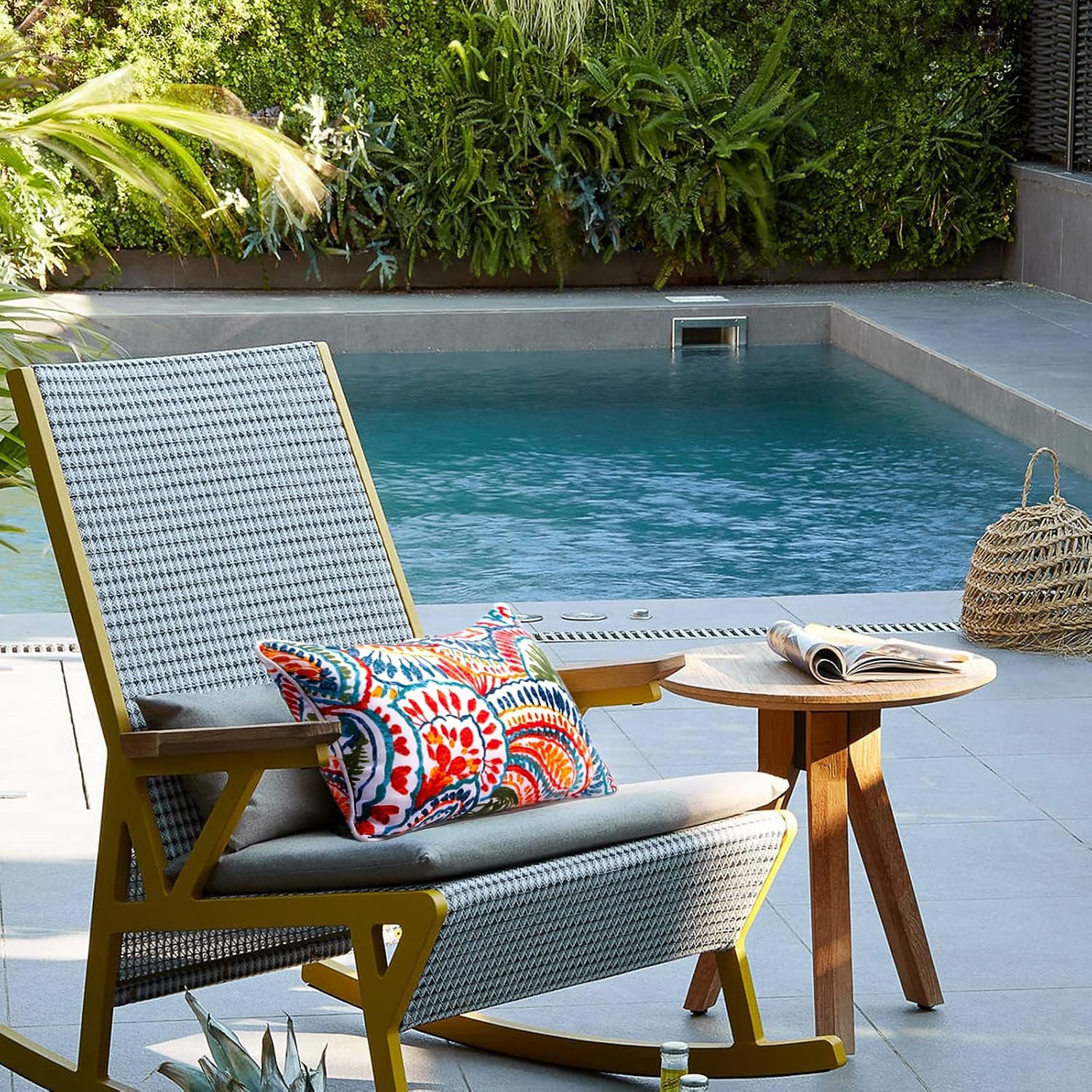 Red 12x20 Waterproof Outdoor Lumbar Pillows