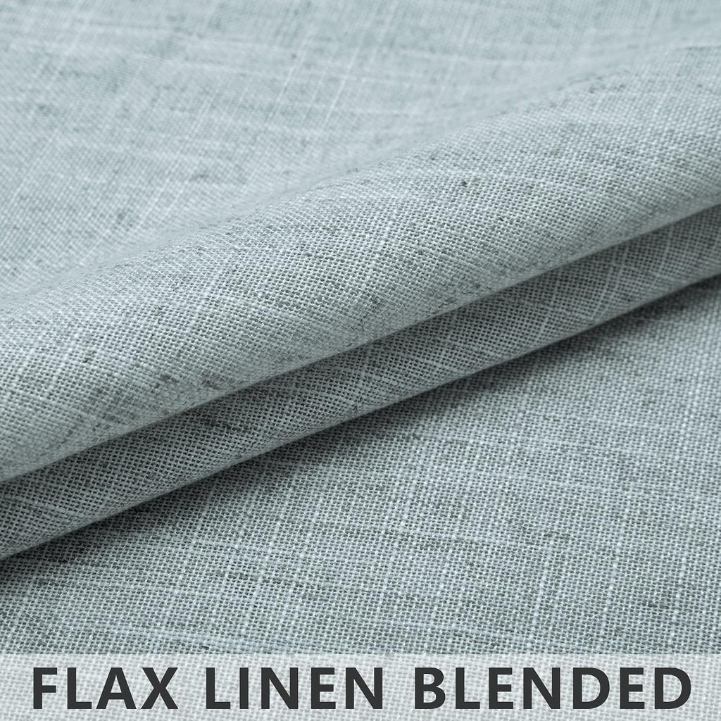 Sea Mist Teal Light Filtering Curtains 52x96 Set of 2